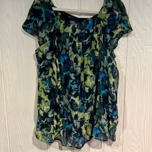 ANA A New Approach Blouse Size 1X
